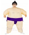 Purple Japanese Fat Man Sumo Inflatable Halloween Christmas Costumes for Kids