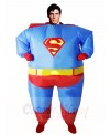 Superman Superhero Cosplay Inflatable Halloween Christmas Costumes for Adults