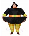 Fat Witch Inflatable Halloween Christmas Costumes for Adults