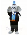 Blue Hat Elephant Mascot Costumes Animal 