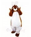 Brown Peter Rabbit Big Ear Easter Bunny Mascot Costumes Animal