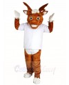 White Shirt Elk Wapiti Moose Mascot Costumes Animal