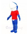 Blue Smile Shark Mascot Costumes Sea 