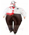 Evil Clown Inflatable Halloween Christmas Holiday Costumes for Adults
