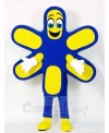 Blue and Yellow Flower Mascot Costumes Plant