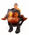 Ride on Gorilla Monkey Orangutan Gibbon Chimp Inflatable Halloween Xmas Costumes for Adults