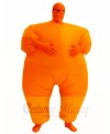 Orange Full Body Suit Inflatable Halloween Christmas Costumes for Adults
