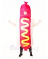 Snack Food Promotion Hot Dog Inflatable Halloween Christmas Costumes for Adults