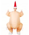 Roast Turkey Chicken Inflatable Halloween Christmas Costumes for Adults