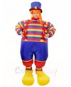 Clown with Stripes Inflatable Halloween Christmas Holiday Costumes for Adults