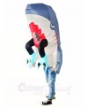 Ate by Shark Inflatable Halloween Blow Up Costumes for Adults