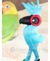 Rio Blue Parrot Bird Inflatable Halloween Xmas Blow Up Costumes for Adults