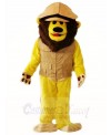 Brown Lion Mascot Costumes Animal 