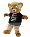 Blue Eyes Brown Bear Mascot Costumes 