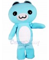 Light Blue Cartoon Bear Mascot Costumes