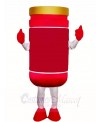 Red Tomato Sauce Ketchup Pepper Jelly Jar Mascot Costumes