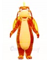  Brown Dragon with Wings Mascot Costumes 