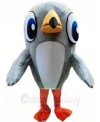 Grey Woodpecker Bird Mascot Costumes Animal