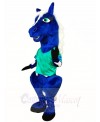 Blue Horse Mascot Costumes Animal