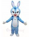 Blue Easter Bunny Rabbit Hare Mascot Costumes Animal