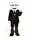 Old Man in Suit Mascot Costumes People 