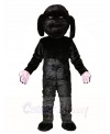 Black Dog with Orange Cloak Mascot Costumes Animal