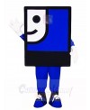 Blue Face Mascot Costumes 