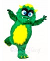 Fluffy Green Monster Mascot Costumes