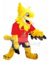 Yellow Gryphon Griffin Mascot Costumes 