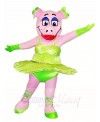 Pig Sow Mascot Costumes Farm Animal