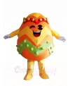 Orange Paschal Easter Egg Mascot Costumes 