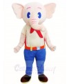 Blue Pants Elephant Mascot Costumes Animal 