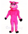 Pink Pig Mascot Costumes Animal 