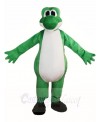 Green Dinosaur Mascot Costume Cartoon