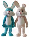 Pink/Blue Rabbit Easter Bunny Mascot Costumes Animal