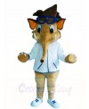 Elephant in White Shirt Mascot Costumes Animal