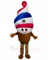 Ice Cream Mascot Costumes Food Dessert 