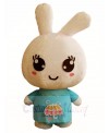 Blue Shirt Rabbit Easter Bunny Mascot Costumes Animal 