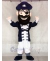 Redbeard Pirate in Navy Blue Mascot Costumes