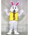 Wendell White Vest Rabbit Easter Bunny Mascot Costumes Animal
