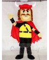 Red Strong Odin Viking Mascot Costumes People