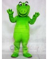 White Eyes Albert Alligator Mascot Costumes Animal