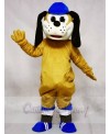 Dog in Blue Hat Mascot Costumes Animal 
