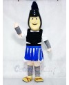 Royal Blue Troy Trojan Mascot Costumes People