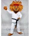 Happy Taekwondo Lion Mascot Costumes Animal 