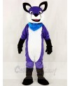 Fursuit Purple Wolf Husky Dog Mascot Costumes Animal