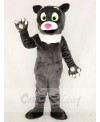 Hairy Gray Cat Mascot Costumes Animal 