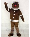 Cute Gingerbread Girl Mascot Costumes Xmas Christmas