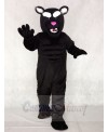 Black Muscle Panther Mascot Costumes Animal