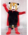 Red Lesser Panda Cat-Bear with Cloak Mascot Costumes Animal